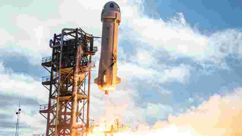 Blue Origin met en vente ses billets pour l'espace, l'un des sièges sera vendu aux enchères