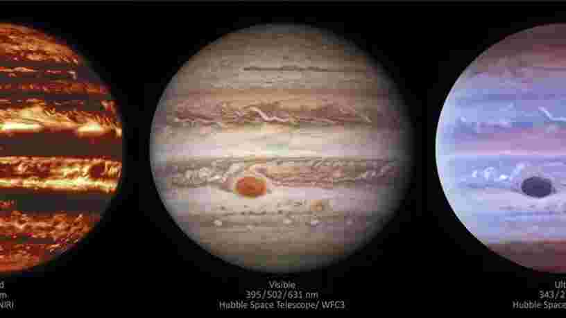 Des images étonnantes de Jupiter et de sa Grande Tache rouge saisies par deux télescopes