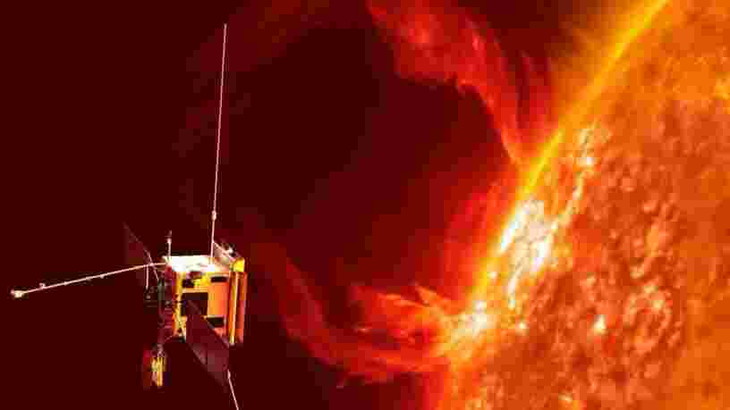 Une éruption solaire été observée pour la première fois par un satellite
