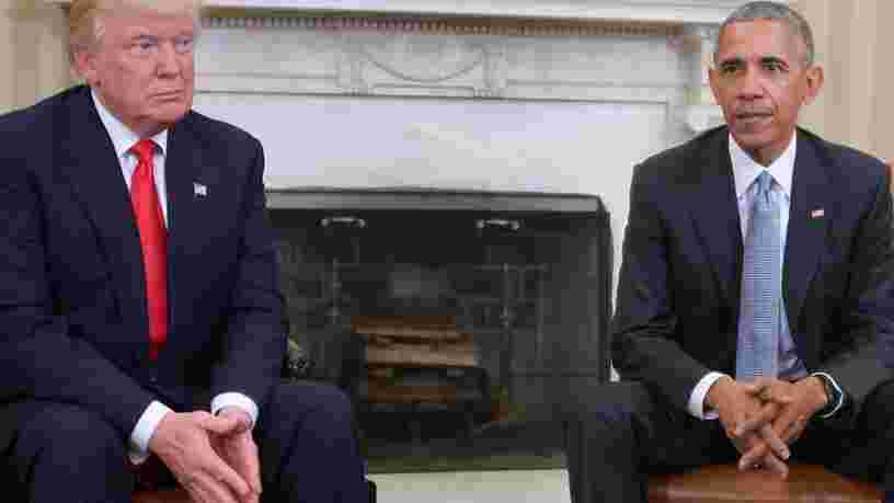 Barack Obama aurait traité Donald Trump de 'connard corrompu', selon un nouveau livre