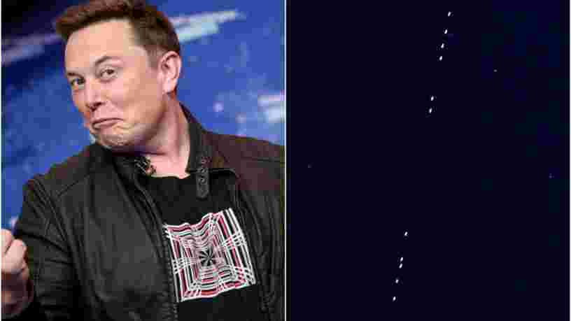 Voici comment repérer les satellites de Starlink, la société d'Elon Musk, dans le ciel