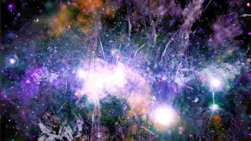 La NASA publie une photo étonnante du coeur de la Voie lactée