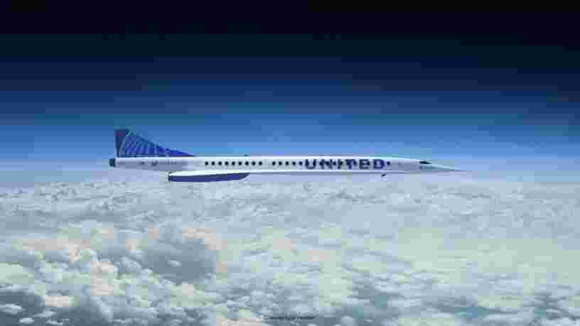 United Airlines veut acheter 15 avions supersoniques