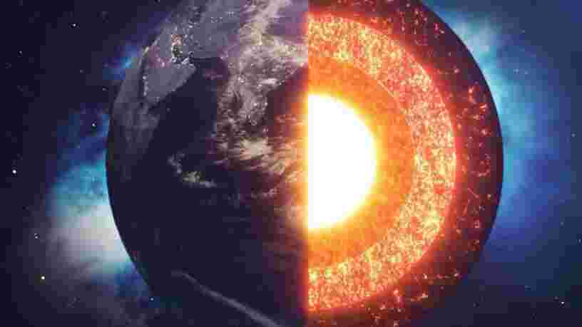 Le noyau de la Terre grossit de façon déséquilibrée depuis au moins un demi-milliard d'années