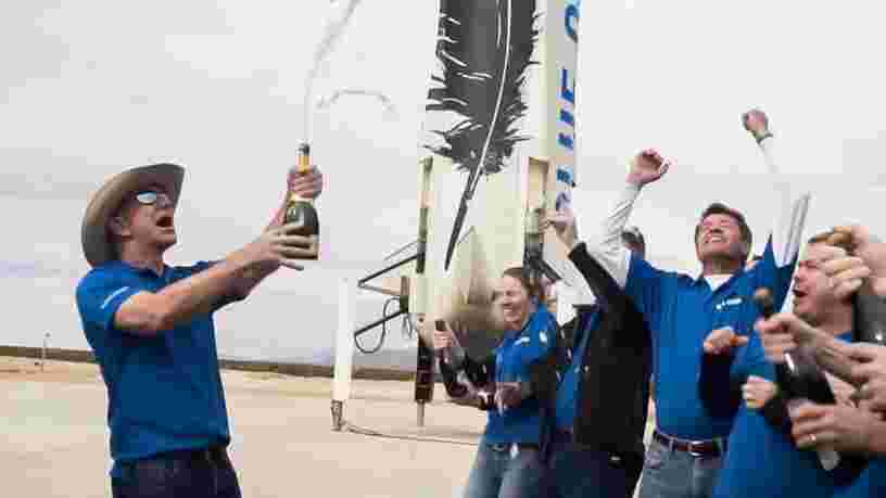 Voici à quoi va ressembler le vol de Jeff Bezos dans l'espace avec Blue Origin