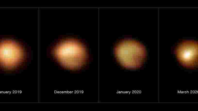 La mystérieuse perte de luminosité de l'étoile Bételgeuse a enfin été élucidée
