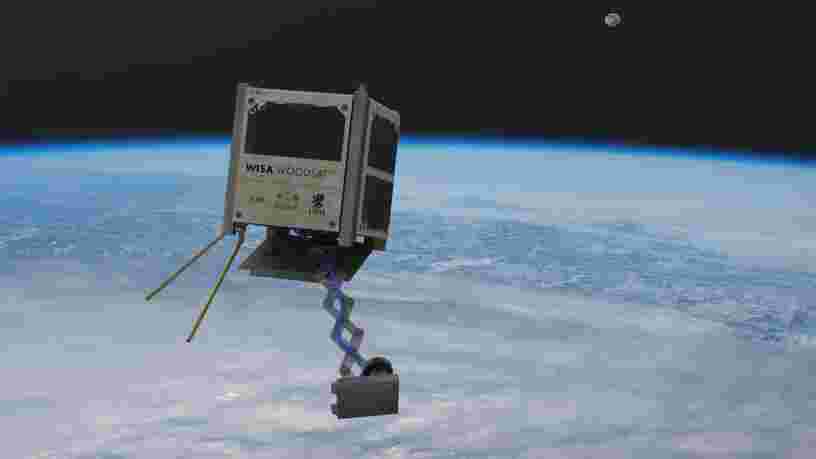 Le premier satellite en bois pourrait être lancé dans l'espace avant la fin de l'année