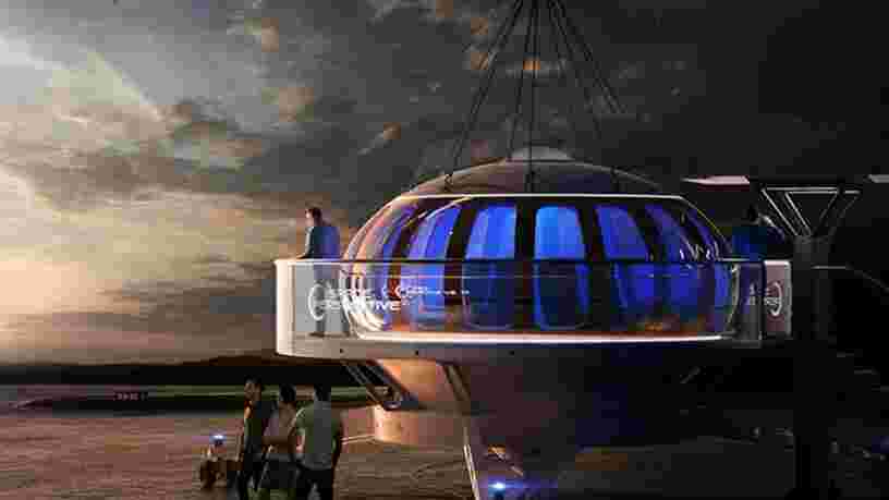 Une startup propose d'emmener des touristes dans l'espace à bord d'un vaisseau soulevé par un ballon
