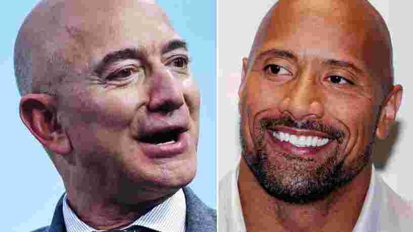 Jeff Bezos et The Rock préparent une 'grosse annonce' à venir cette semaine