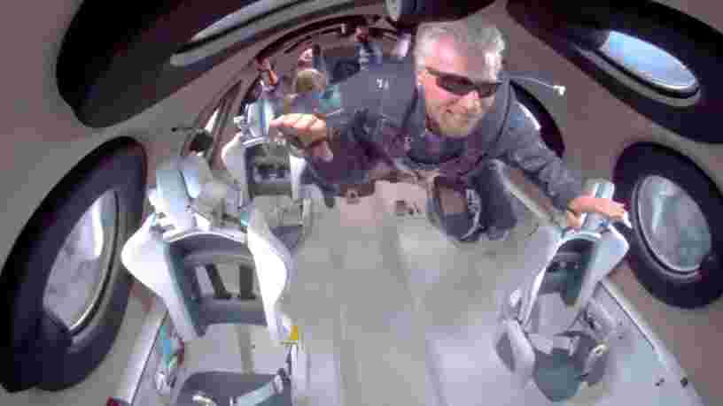 Ce qu'il faut retenir du voyage de Richard Branson dans l'espace