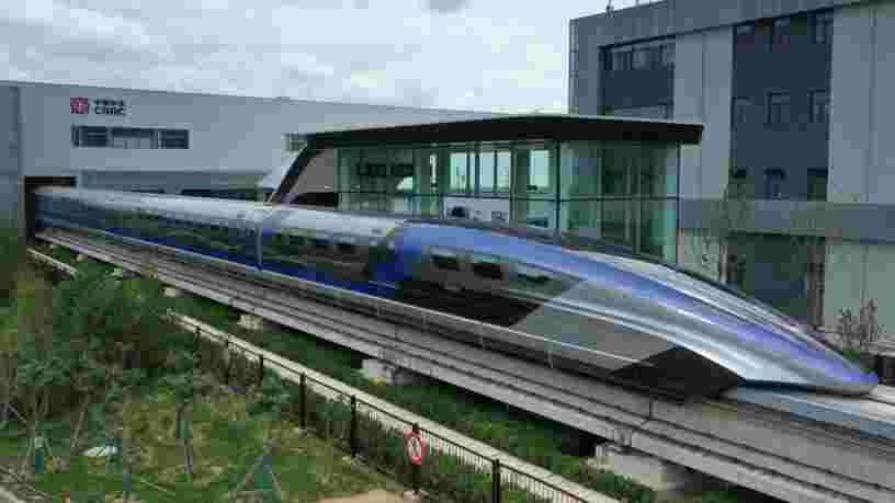 La Chine inaugure le train le plus rapide au monde, qui peut atteindre une vitesse de 600 km/h