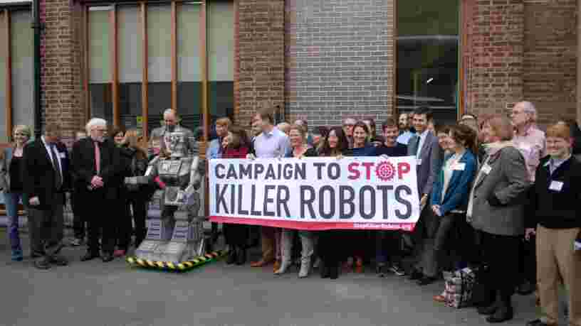 Human Rights Watch appelle les gouvernements à interdire 'd'urgence' les robots tueurs