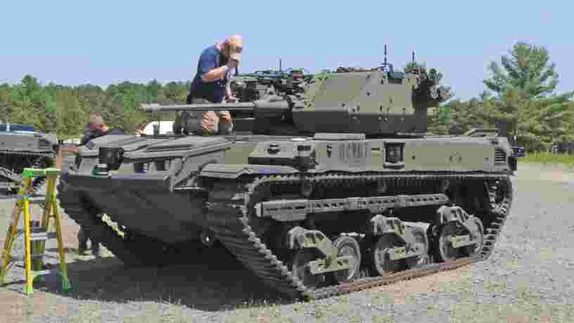 L'armée américaine teste son mini-char autonome pour la première fois