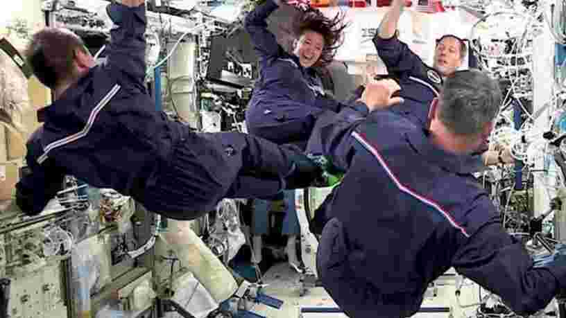 Les astronautes de la Station spatiale internationale ont organisé leurs propres JO, découvrez-les en images
