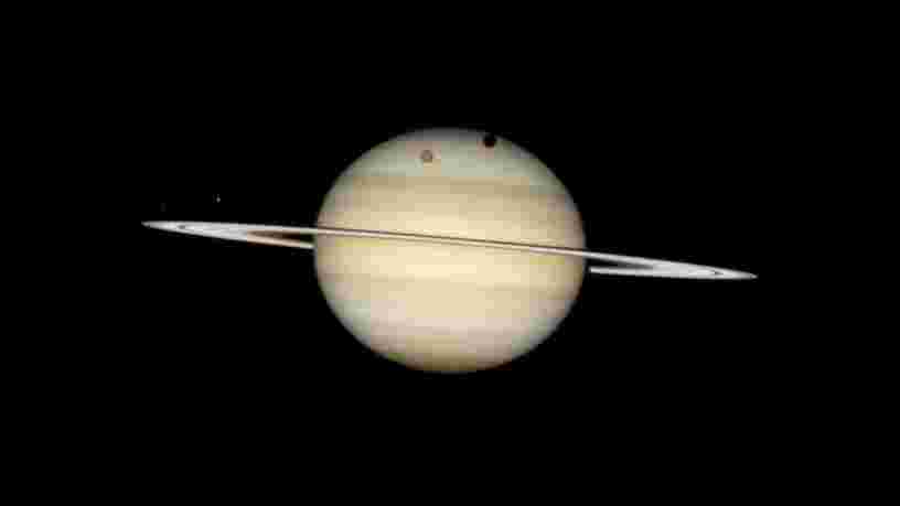 Les anneaux de Saturne ont permis de définir la composition de son noyau