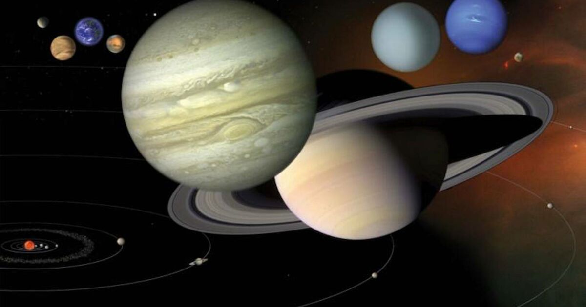 Photo of La animación muestra cómo los planetas giran alrededor del sol a velocidades muy diferentes.