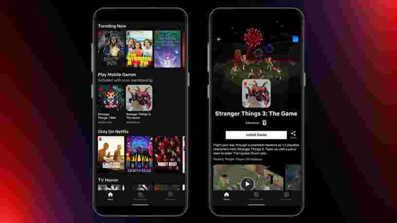 Netflix lance deux jeux vidéo mobile disponibles depuis l'application en Pologne