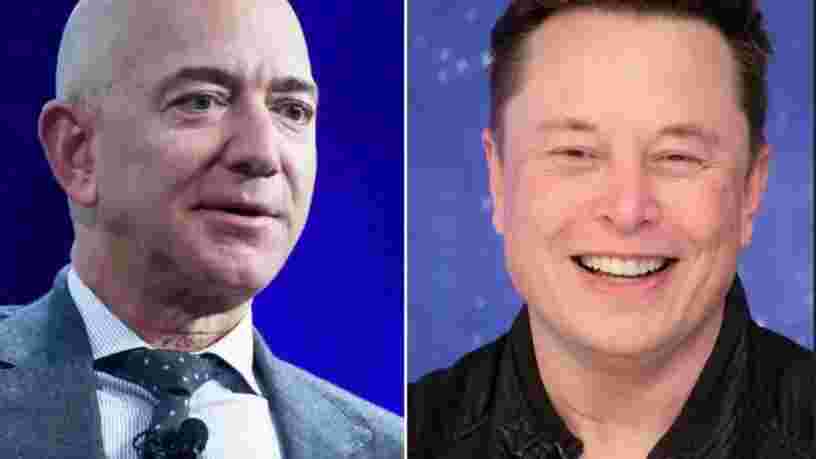 Elon Musk s'attaque de nouveau à Jeff Bezos via un tweet rageur
