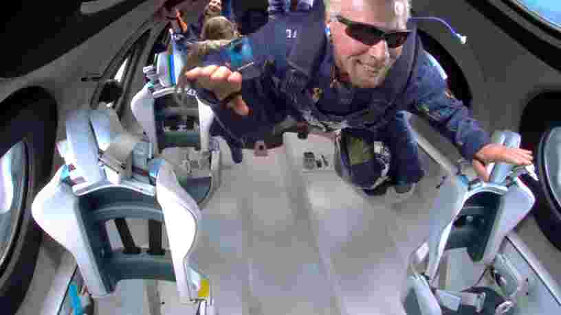 Le vaisseau de Virgin Galactic a connu un incident lors du vol de Richard Branson en juillet