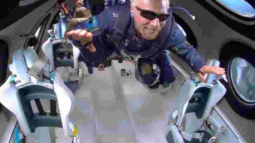 Virgin Galactic a vendu des actions le lendemain de l'erreur de trajectoire de son vaisseau