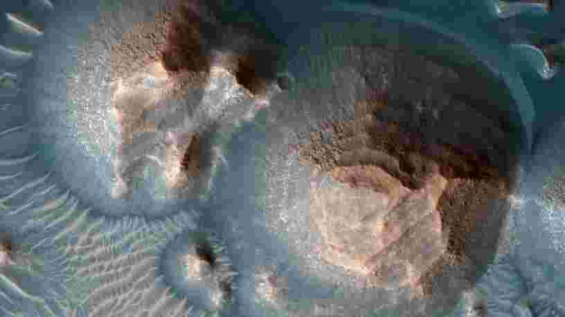 Des milliers d'explosions volcaniques massives ont secoué Mars pendant des millions d'années