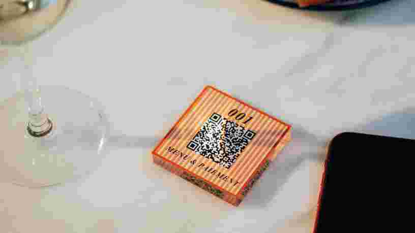 Le paiement à table par QR code se développe au restaurant, comme l'illustre l'essor de Sunday