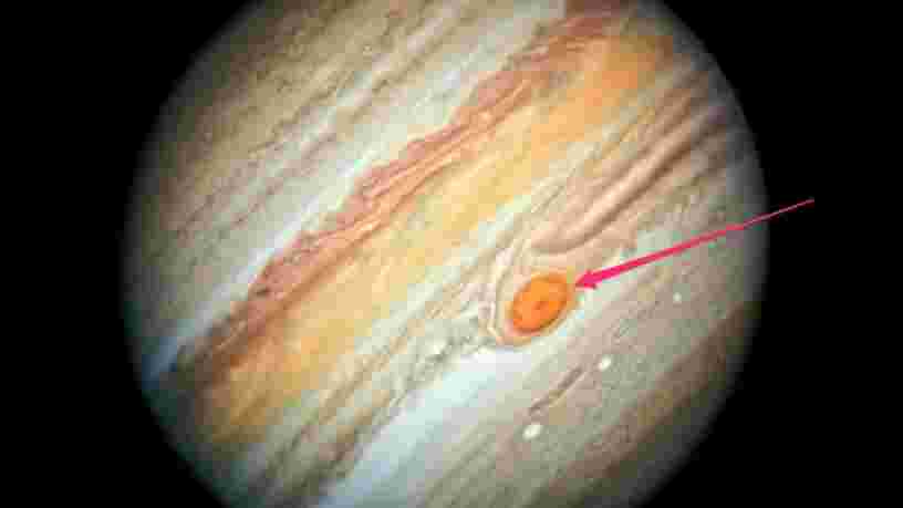 Hubble a détecté des changements mystérieux de la Grande Tache rouge de Jupiter
