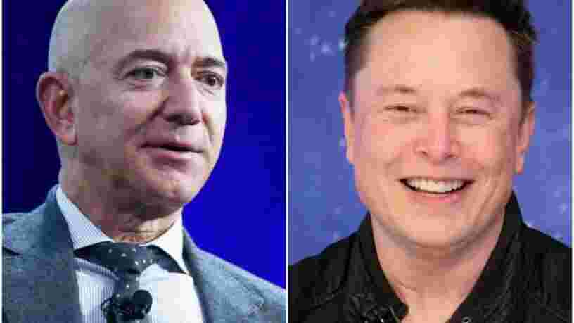 Elon Musk redevient l’homme le plus riche du monde et se moque de Jeff Bezos