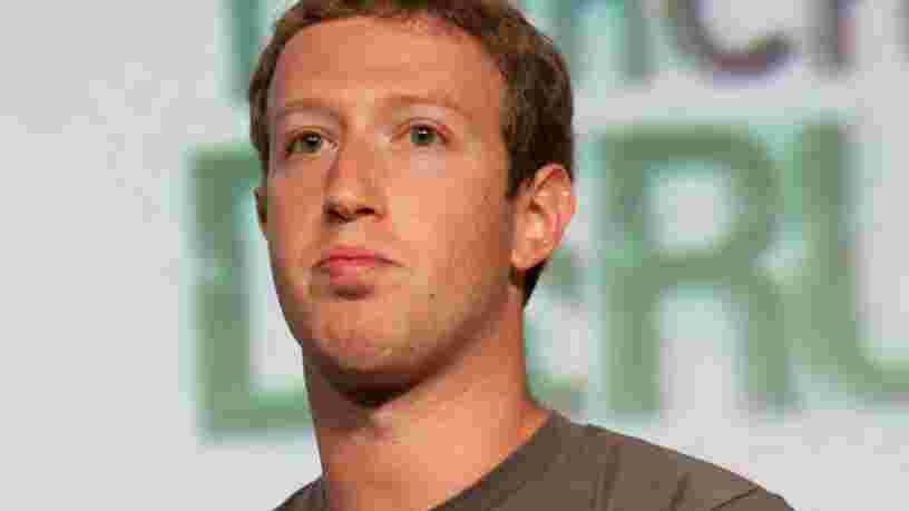 Mark Zuckerberg a perdu en quelques heures plus de 6 Mds$ en Bourse