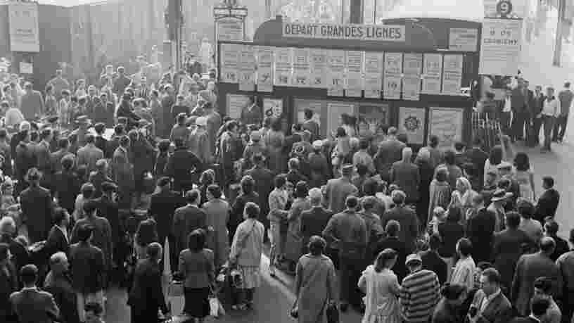 Voici à quoi ressemblait un trajet en train dans les années 1950