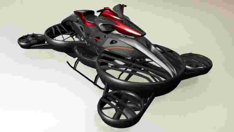 Une startup japonaise a conçu une moto volante