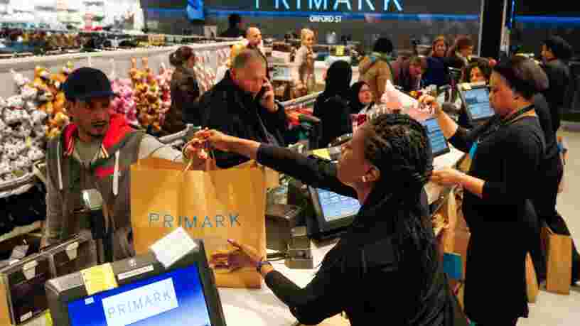 Primark a changé son organisation en magasin et l'attente est maintenant plus longue pour les clients
