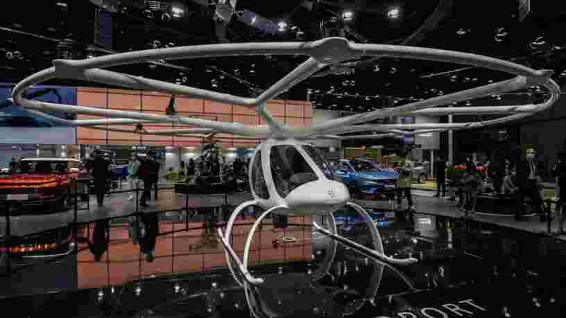Des taxis volants vont être testés en conditions réelles cet hiver, avec les JO 2024 en ligne de mire