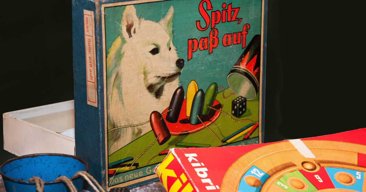 Ancien Jeu De Société - Le Grand Meusien - Vintage