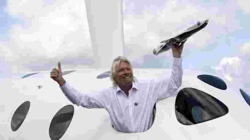 Richard Branson s'apprête à s'envoler dans l'espace ...