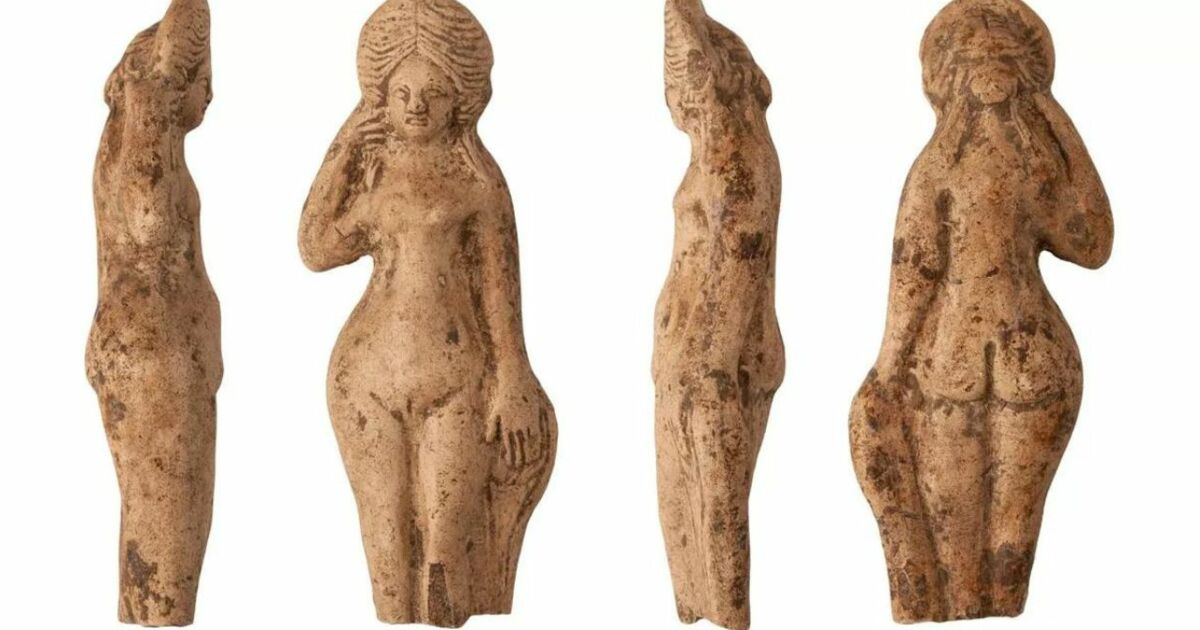 Une mystérieuse statuette de Venus découverte au milieu d'une décharge antique à Rennes