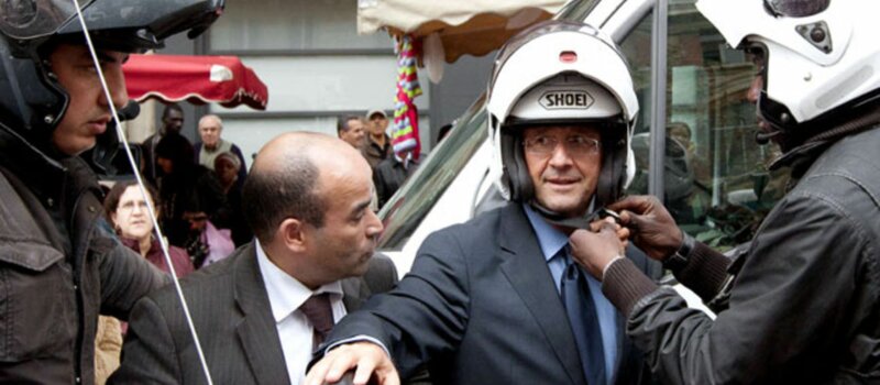 Avec quel moyen de locomotion François Hollande s’échappait-il de l’Elysée pour aller voir Julie Gayet ?