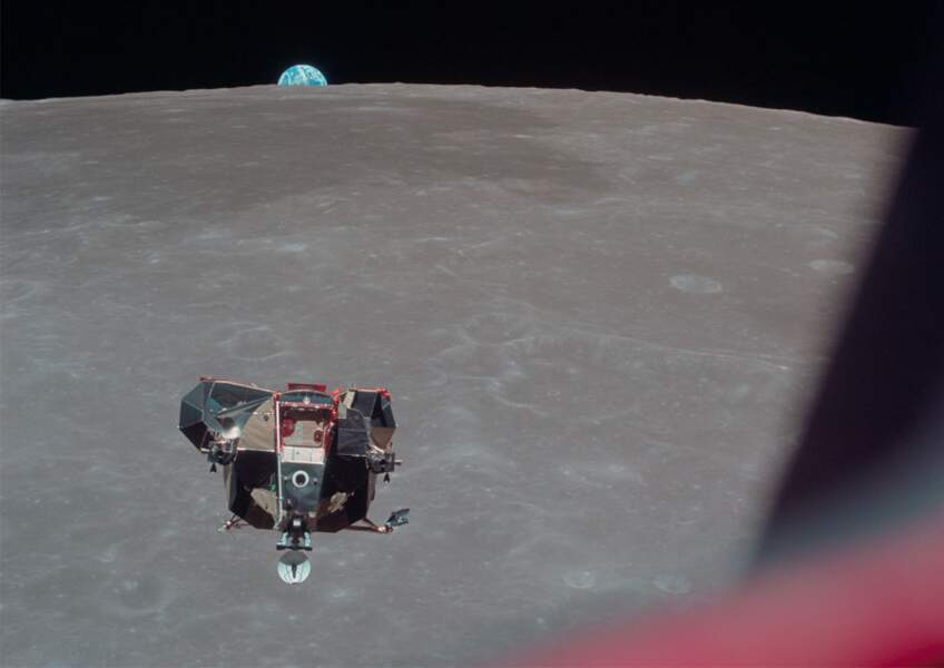 11. La vue d'Apollo 11