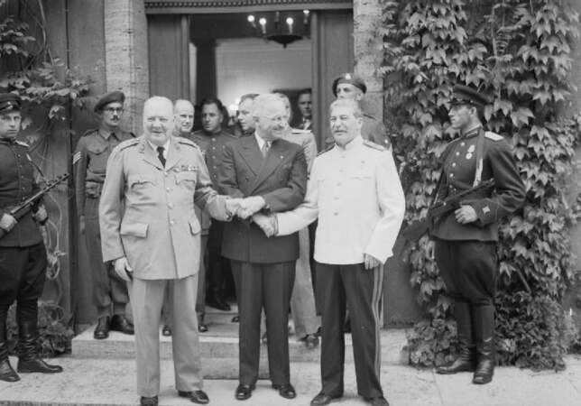 2. Churchill, Staline et Truman : les « Trois Grands » de Potsdam