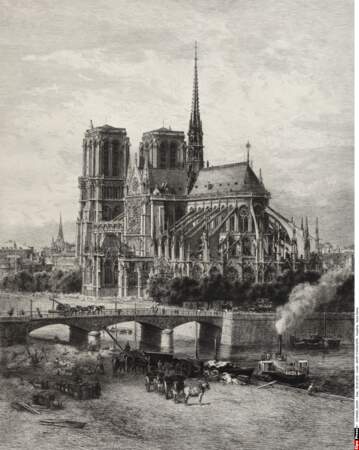 Notre-Dame entre 1867 et 1890