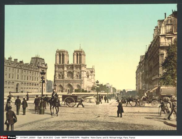 Notre-Dame entre 1890 et 1900