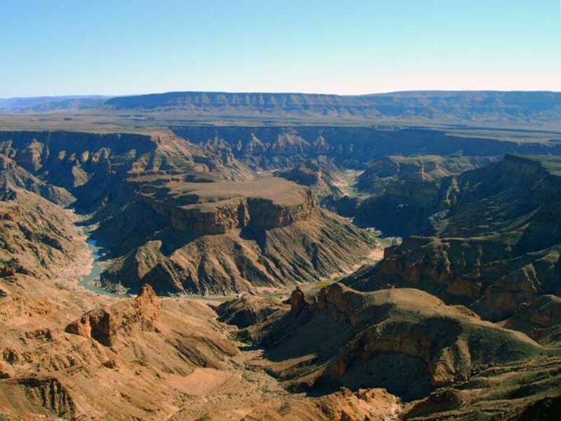 Le canyon de la Fish River en Namibie