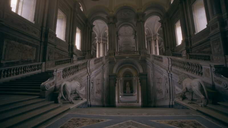 Le palais royal de Caserte (Italie)