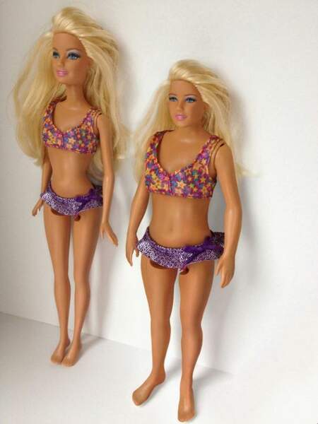Nickolay Lamm invente la Barbie aux mensurations réalistes