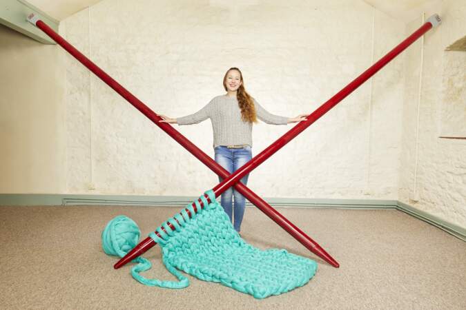 Les plus grandes aiguilles à tricoter