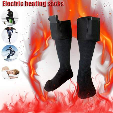 Les chaussettes électriques chauffantes