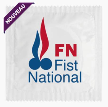 Le préservatif "Fist National"