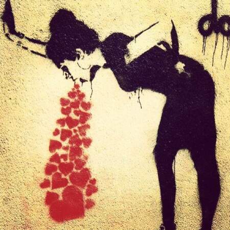 St Valentin, Banksy style