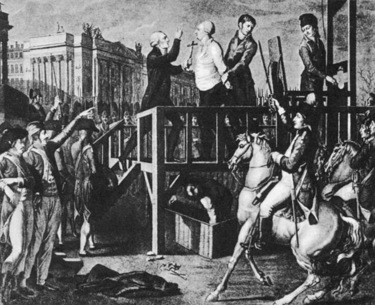 21 janvier 1793 - Exécution de Louis XVI à 38 ans