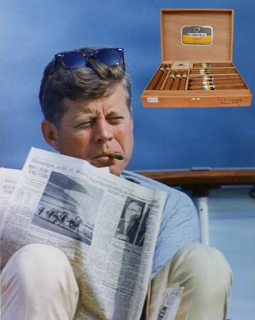 Les cigares de la paix envoyés à Kennedy